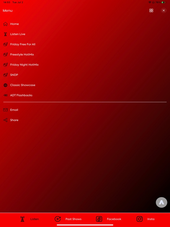 NYs Original HOT 103 97 iPad screenshot 2 - Music app