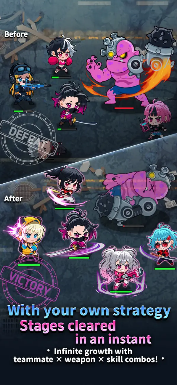 Ninja Gangsters: Idle Streets iOS Mod IPA screenshot 4 - iOS game interface