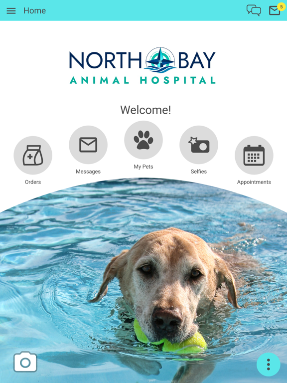 North Bay Animal Hospital iPad screenshot 1 - Business app