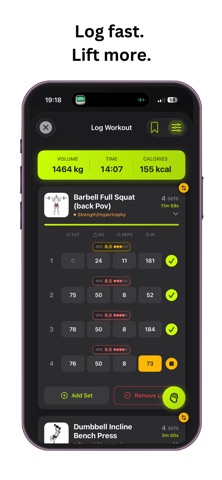 Maximus - Track & Log Workout screenshot