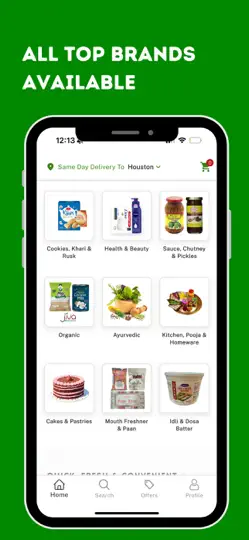 Screenshot von VAYU - Indian Grocery Delivery auf dem iPhone 2