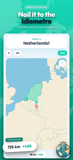Geoking - Geo Trivia Quiz screenshot 4