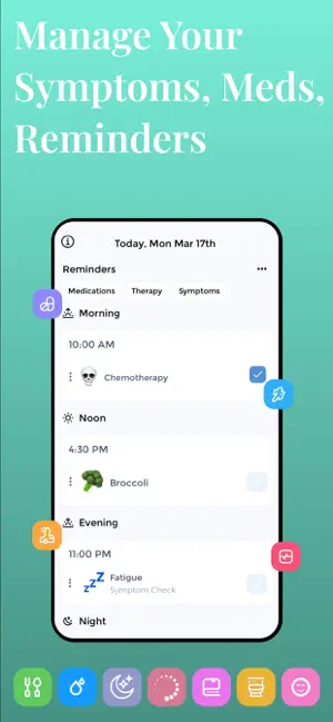 Cancer Tracker screenshot 1