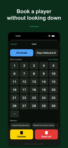 RefMate: Football Referee iPhone screenshot