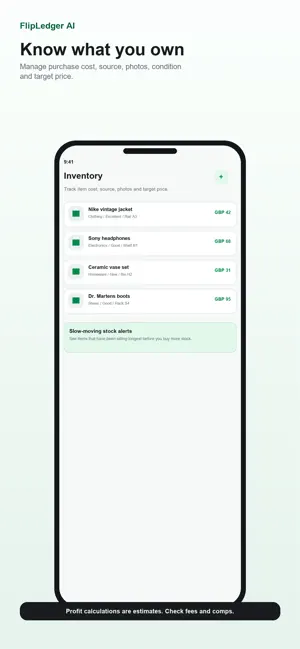 FlipLedger AI screenshot 2
