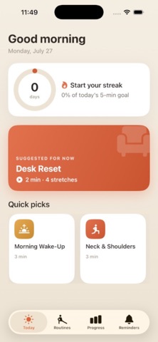App screenshot
