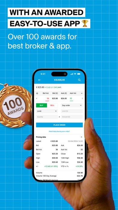 DEGIRO - Online Trading App Screenshot