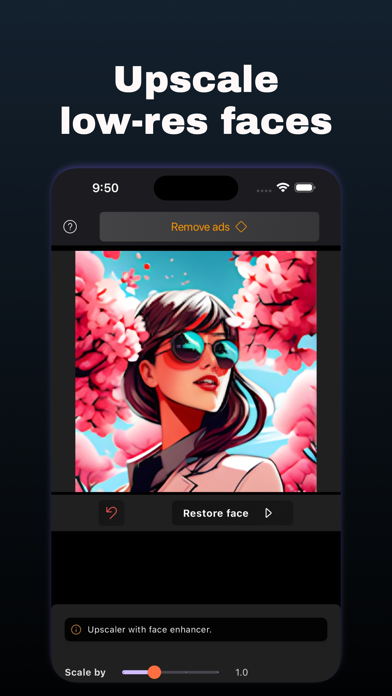 UltraSharp AI Upscaler & Edits Screenshot