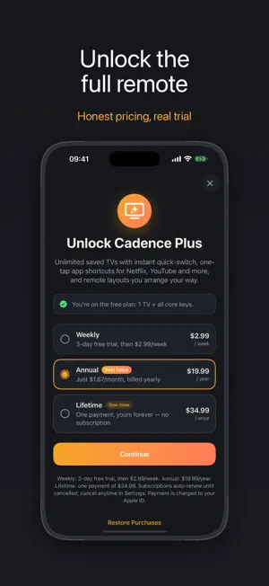 Cadence: Universal TV Remote screenshot 4