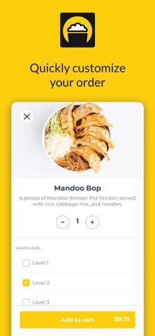 Cupbop - Korean BBQ in a Cup Screenshot 2 of 4
