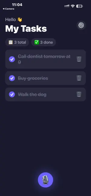 Voxly - Voice Task Manager screenshot 2