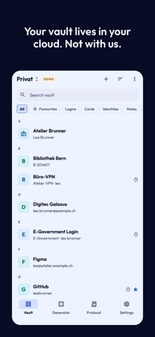 RonaGuard – password manager Screenshot 1 of 6