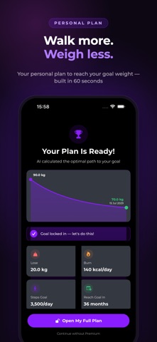 Steplio: Step Counter, Walking Screenshot 1 of 10