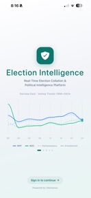 Election Intelligence screenshot