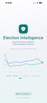 Election Intelligence screenshot 1