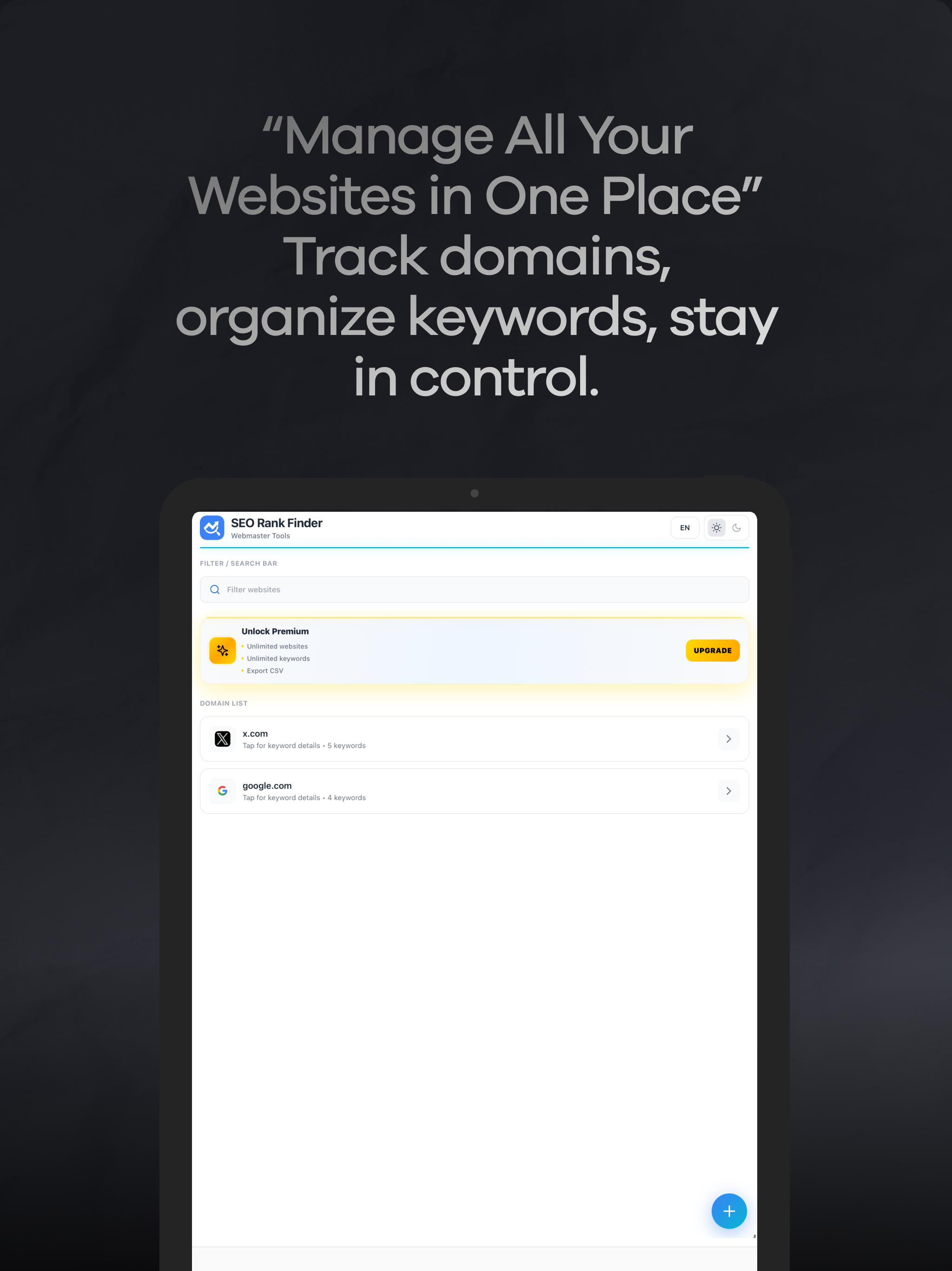 SEO Rank Finder