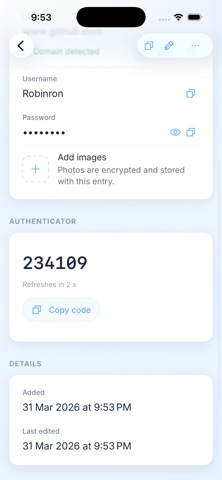 Zen Passwords screenshot