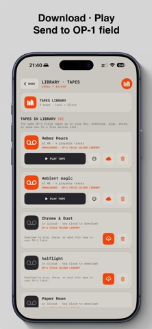 Studio Field app screenshot 2