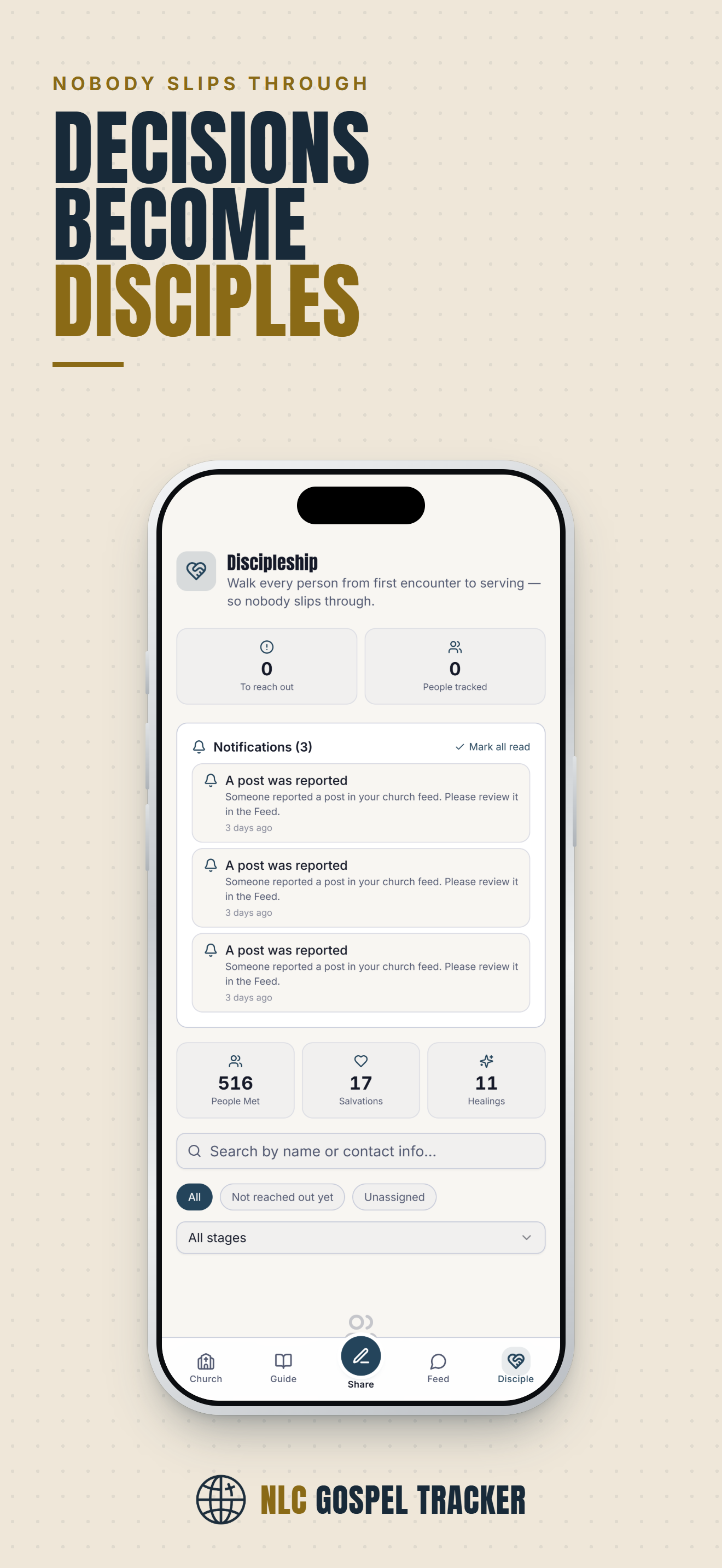 NLC Gospel Tracker screenshot 4