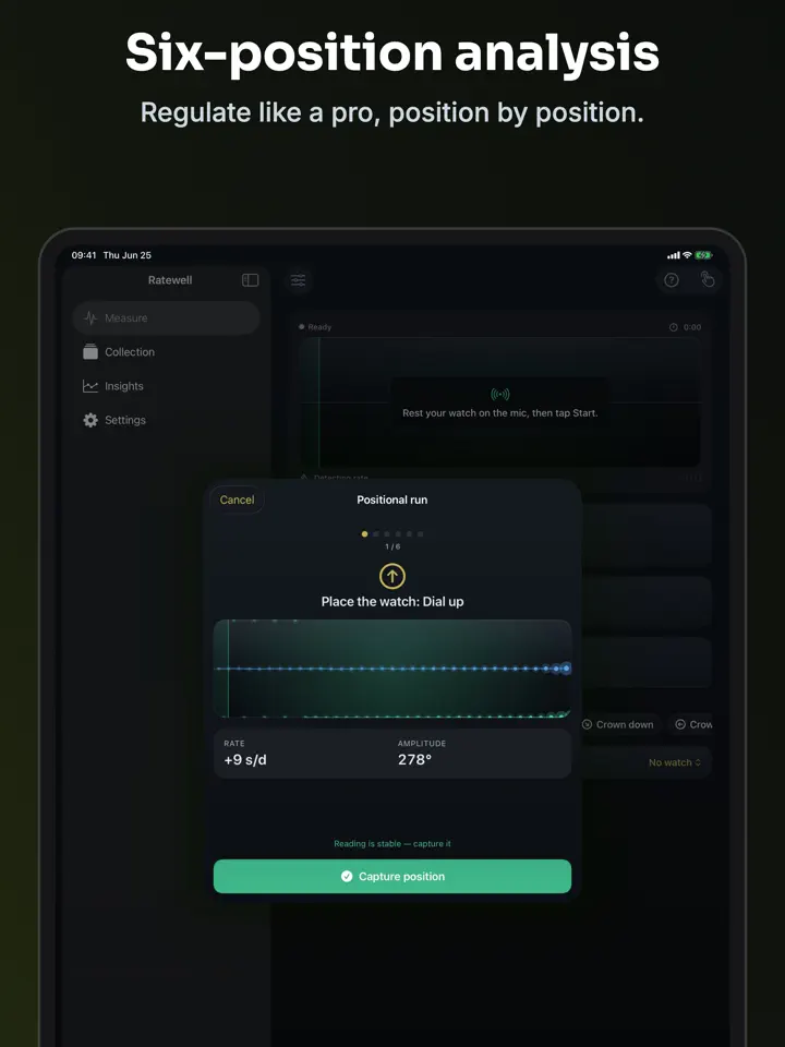 Ratewell on iPad: screenshot 6 of 6