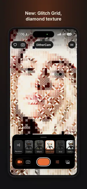 DitherCamApp ASCII screenshot 2