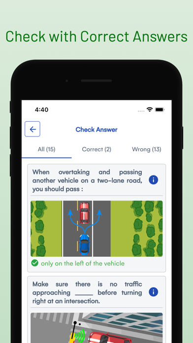 Columbia DMV Driver Test Prep Screenshot