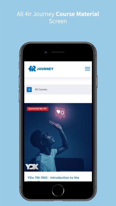 Screenshot 4 of 4IR Journey App