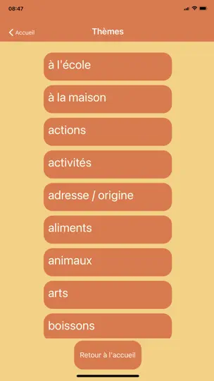 Capture d'écran de Māramarama sur iPhone 4