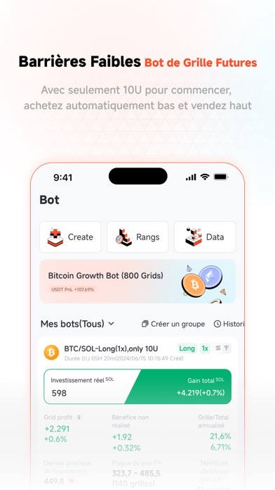 Screenshot #2 pour Pionex - Bots de trading