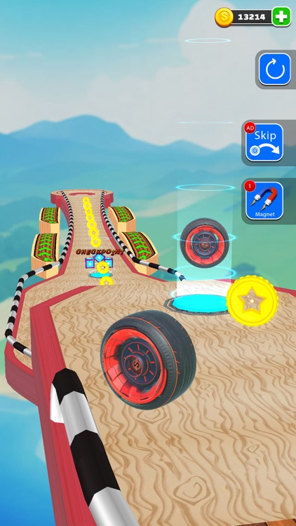 Going Tire: Merge Ball Games