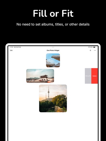 One Photo Widget iPad screenshot