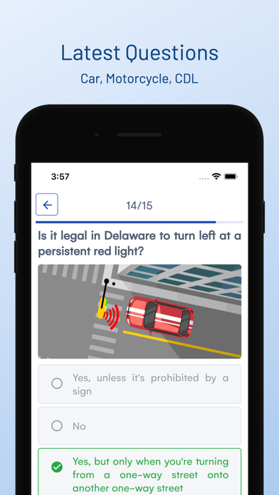Delaware DMV Drivers Test Prep Screenshot