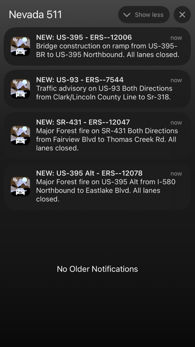 Nevada 511 Road Conditions Screenshot 3 - AppWisp.com Nevada 511 Road Conditions Screenshot 3 - AppWisp.com