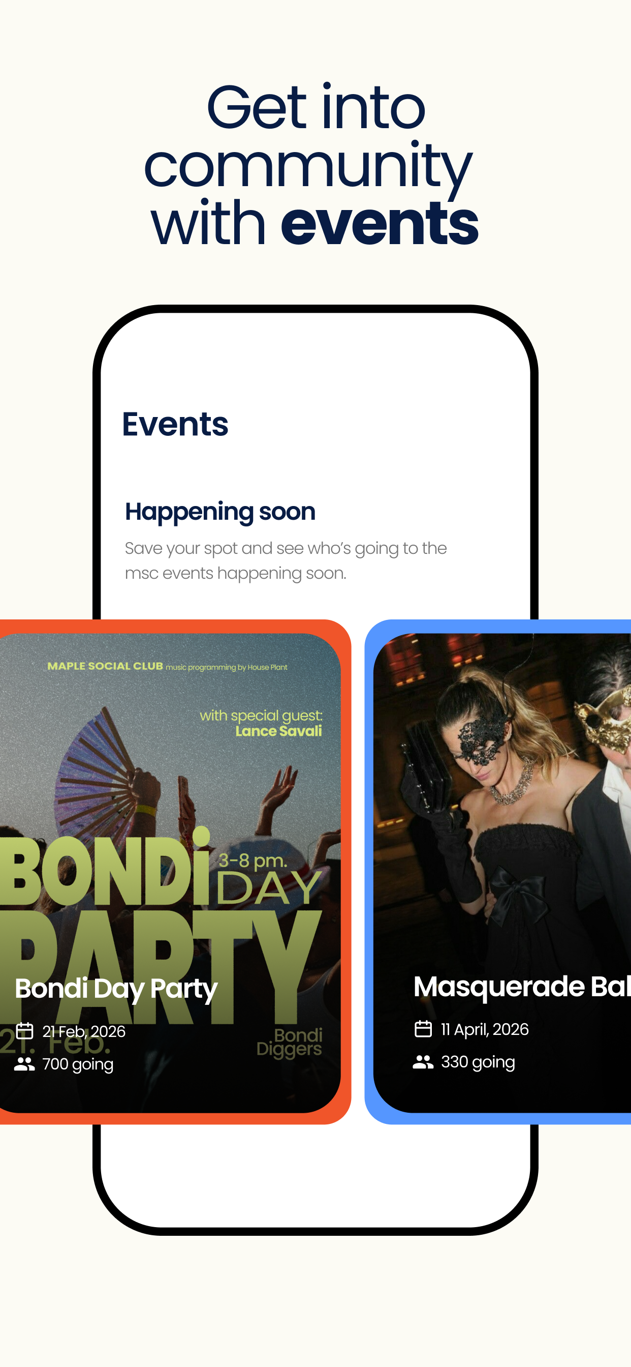 maple: a really social network