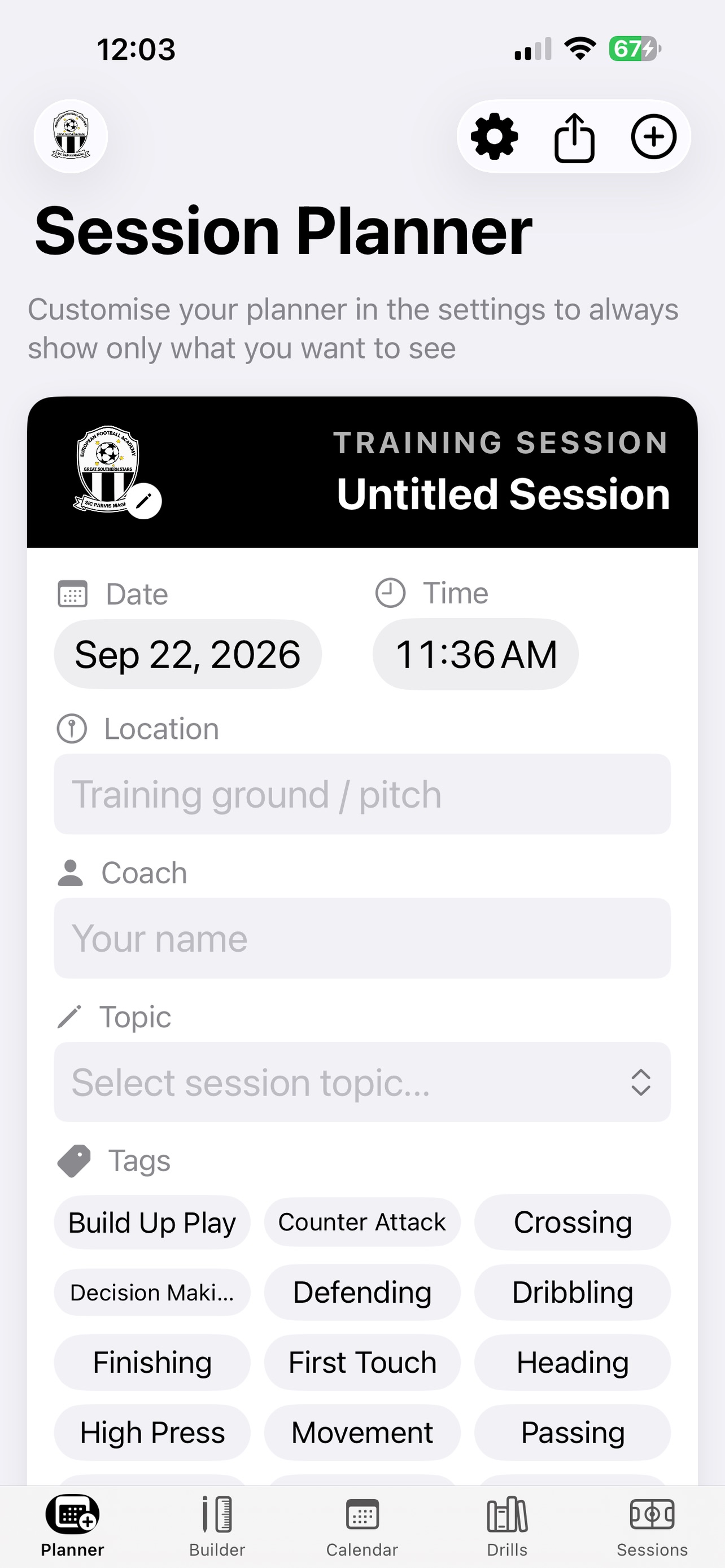 Screenshot 2 of Coached: Football Drills