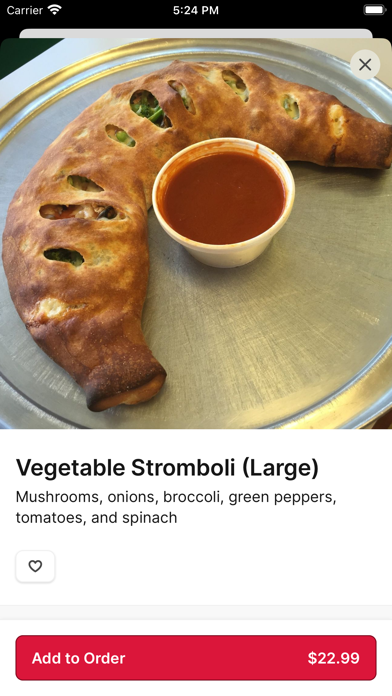 Enzo's Pizzeria To Go iPhone screenshot 4 - Food & Drink app