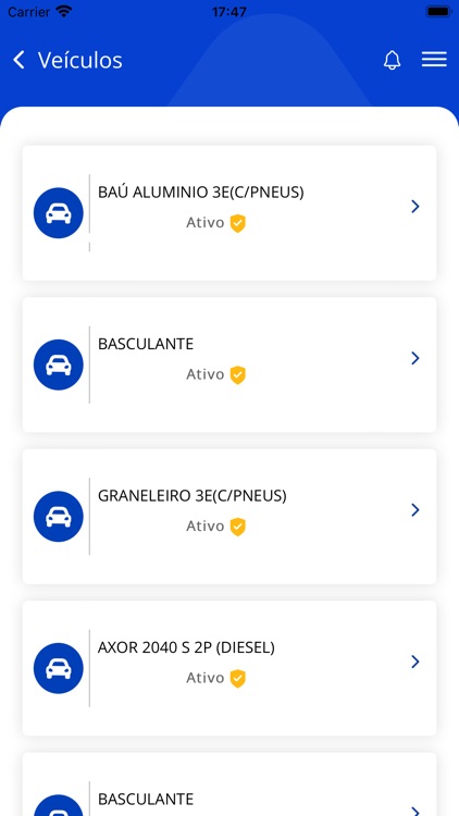 APVS Truck - Área do Associado