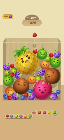 Merge Fruit 3D: Sweet Merge iPhone screenshot