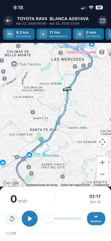 Autotec GPS‑App screenshot 5