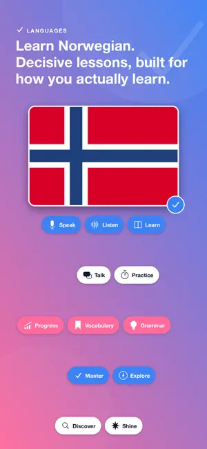 Speak Norwegian - NowFluency screenshot 1