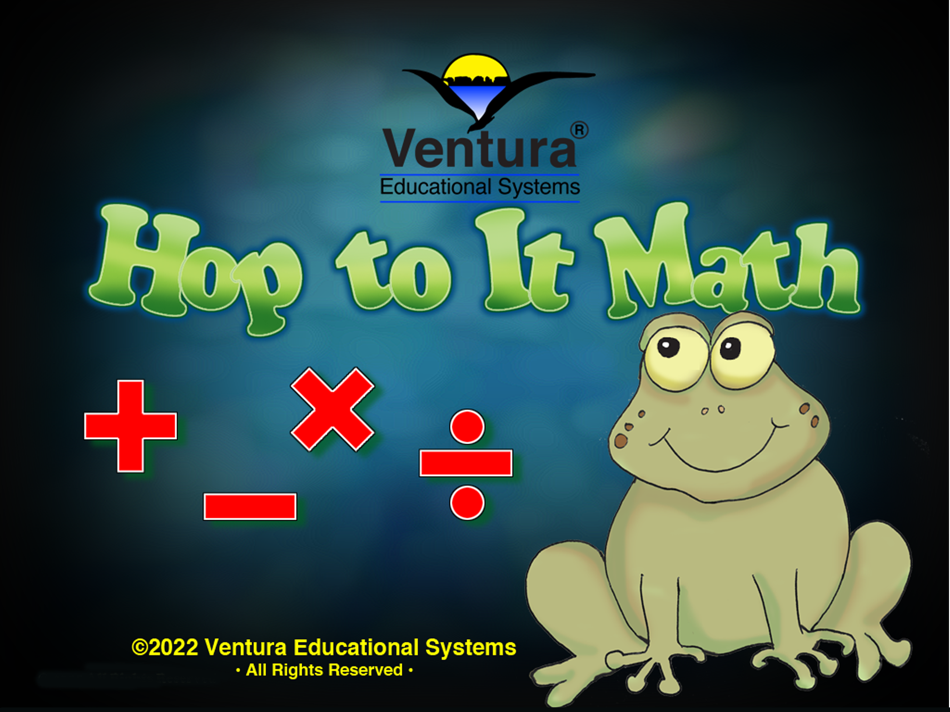 #1. Hop To It Math (macOS) 来自: Ventura Educational Systems
