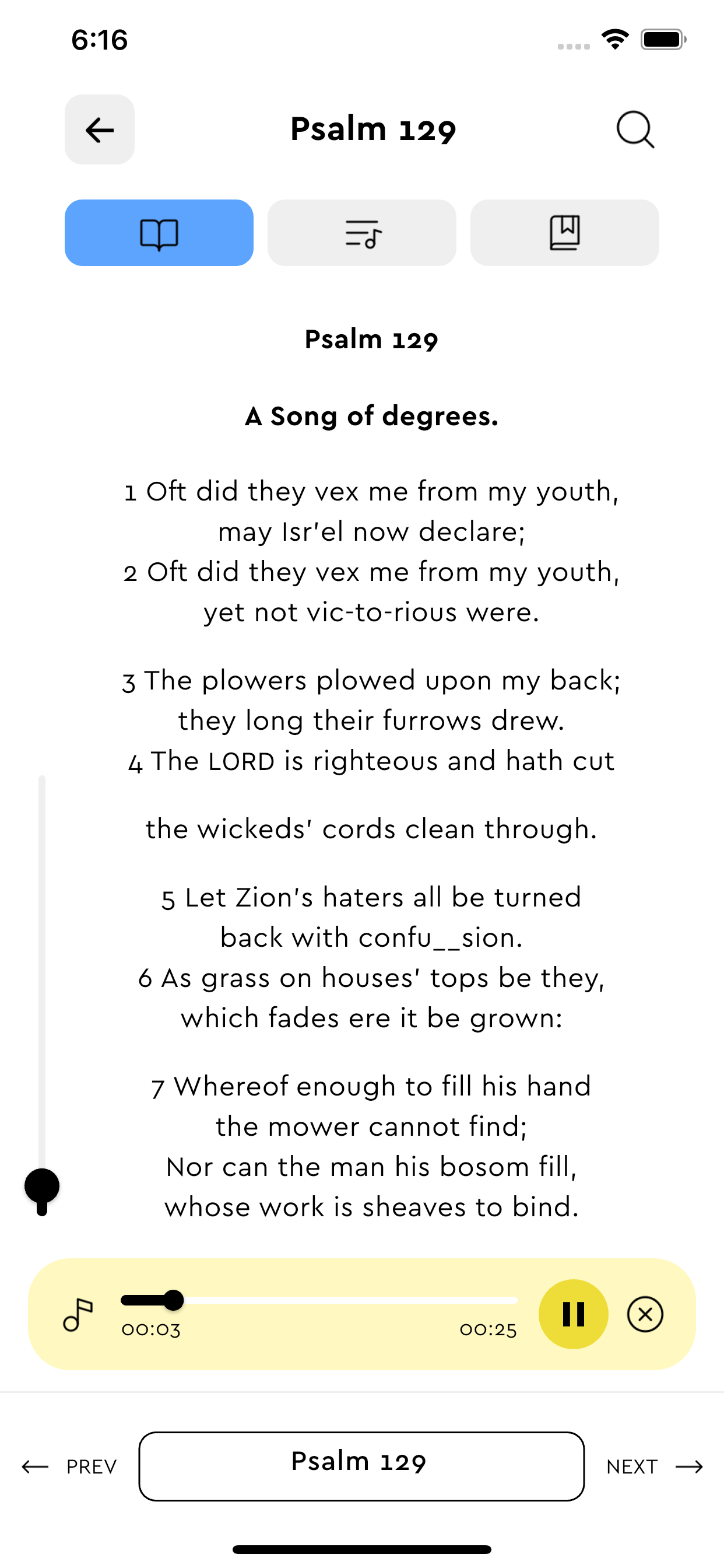 The Psalms App