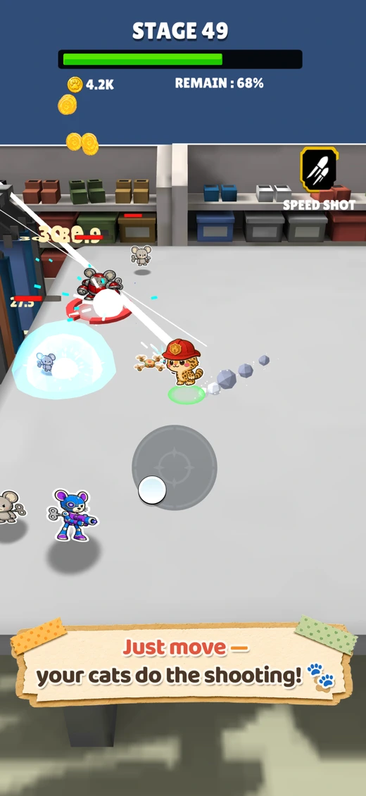 peow! peow!: Cat Shooter screenshot 2