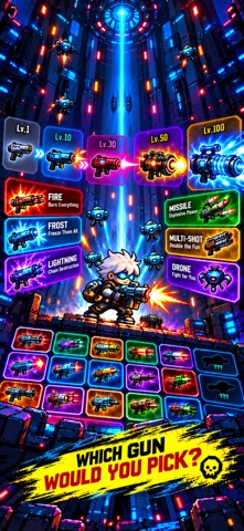 Crazy Gunner: Pixel Survivor screenshot 3