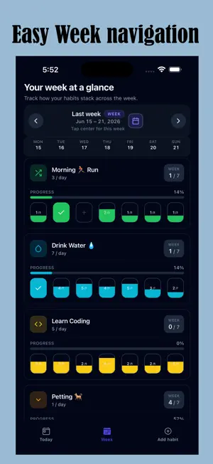 HabitCore: Daily Habit Tracker screenshot 2