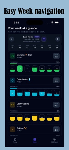 HabitCore: Daily Habit Tracker Screenshot 2 of 9