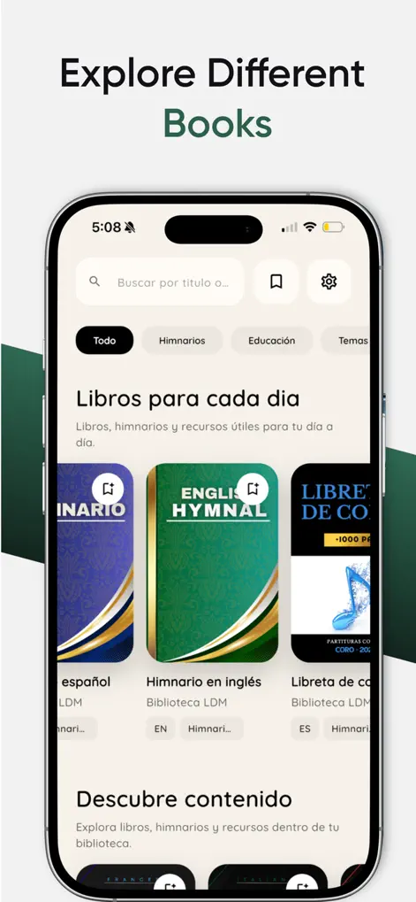 BIBLIOTECA LDM - Entertainment App | MWM