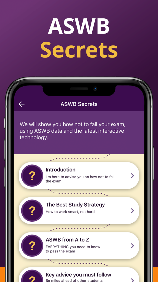 #9. ASWB Exam Prep LCSW MSW BSW (iOS) 게시자: FLUENT AAC TECHNOLOGY S.R.L.
