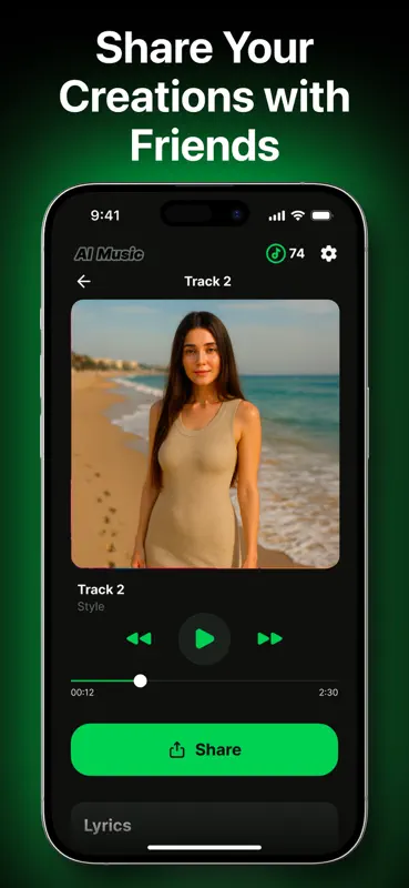 AI Music: Song & Voice Maker screenshot 7 of 7