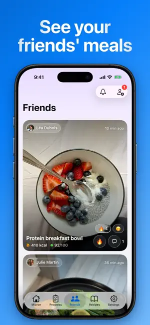 Micron – Calories & Nutrients screenshot 4